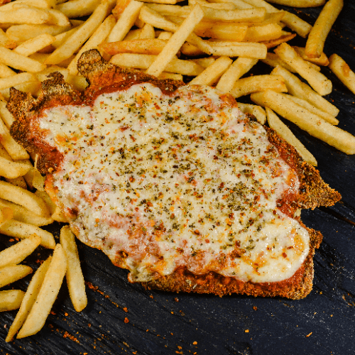 Milanesa napolitana xl con guarnición