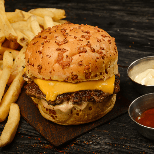 Hamburguesa antojo clásica