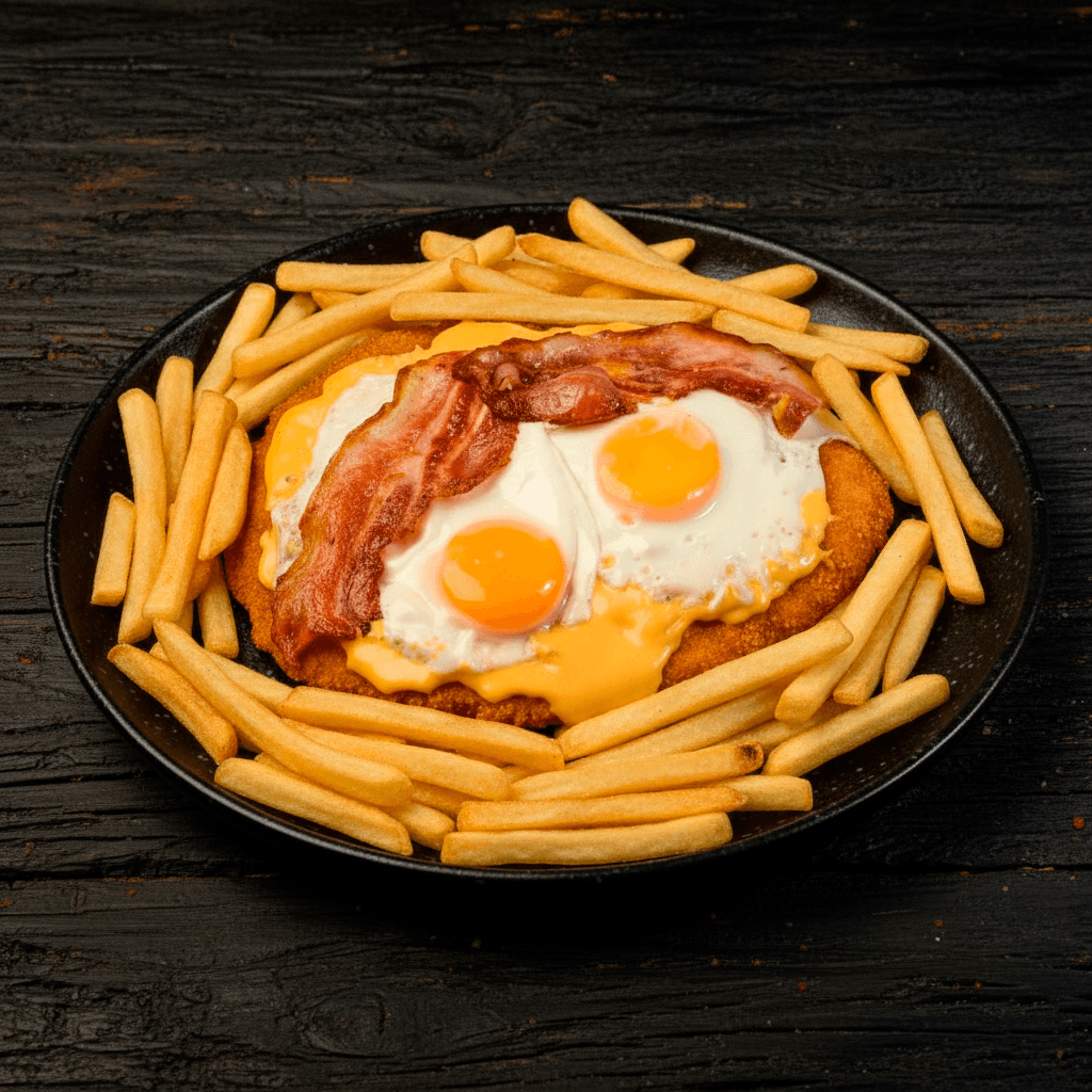 Suprema americana con guarnición