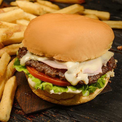 Hamburguesa tradición argenta — RES Cocina Belgrano